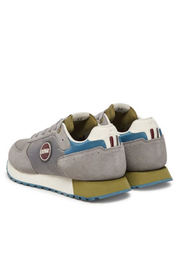 Colmar Sneakersy Authentic SS25/065 Szary. Kolor: szary. Materiał: skóra, zamsz