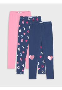 Sinsay - Legginsy 3 pack - wielobarwny. Materiał: guma