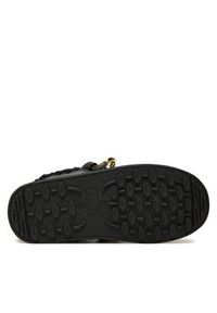 Love Moschino - LOVE MOSCHINO Śniegowce JA24322G0LISI000 Czarny. Kolor: czarny. Materiał: materiał