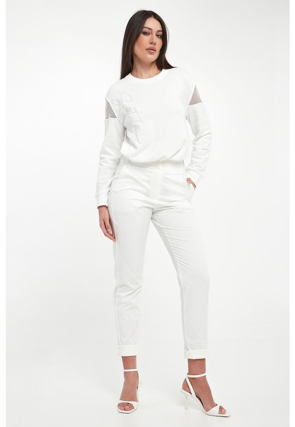 Sportalm - Bluza damska z haftem SPORTALM. Wzór: haft