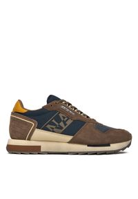 Napapijri Sneakersy Virtus NP0A88XU Brązowy. Kolor: brązowy. Materiał: zamsz, skóra