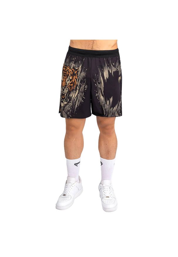 VENUM - Spodenki treningowe męskie Venum Tiger Men'S Training Shorts. Kolor: czarny