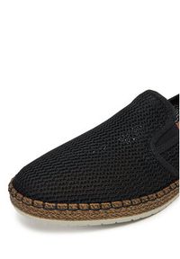 Rieker Półbuty B5276-00 Czarny. Kolor: czarny. Materiał: materiał