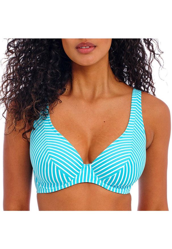FREYA ACTIVE - Damski top do kostiumu kąpielowego Freya Jewel cove. Kolor: niebieski