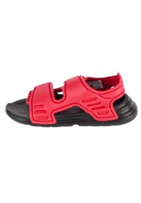 Adidas - Sandały adidas Altaswim Sandals Jr FZ6503 czerwone. Zapięcie: rzepy. Kolor: czerwony. Materiał: syntetyk