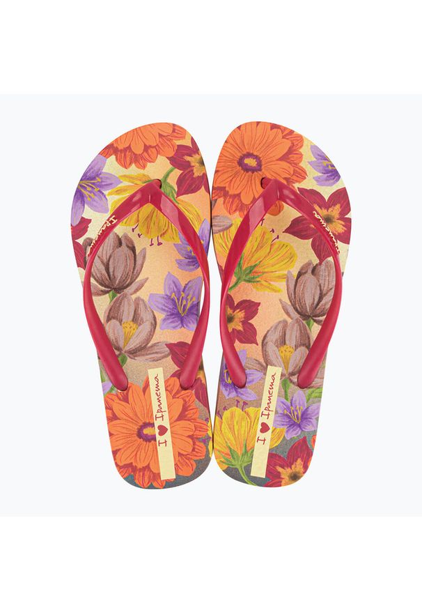 Klapki damskie Ipanema Verao Tropical. Kolor: wielokolorowy. Styl: sportowy