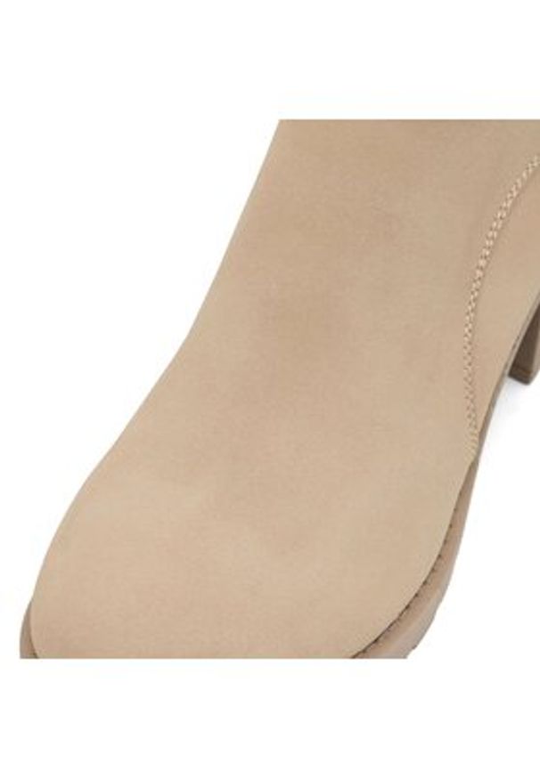 Clara Barson Botki WS2902-06 Beżowy. Kolor: beżowy. Materiał: syntetyk