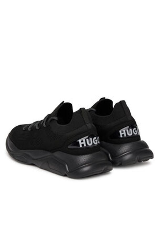 Hugo - HUGO Sneakersy Leon 50541684 Czarny. Kolor: czarny. Materiał: materiał