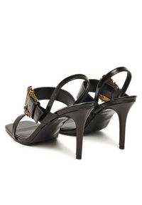 Versace Jeans Couture Sandały 79VA3S71 Czarny. Kolor: czarny. Materiał: skóra #6