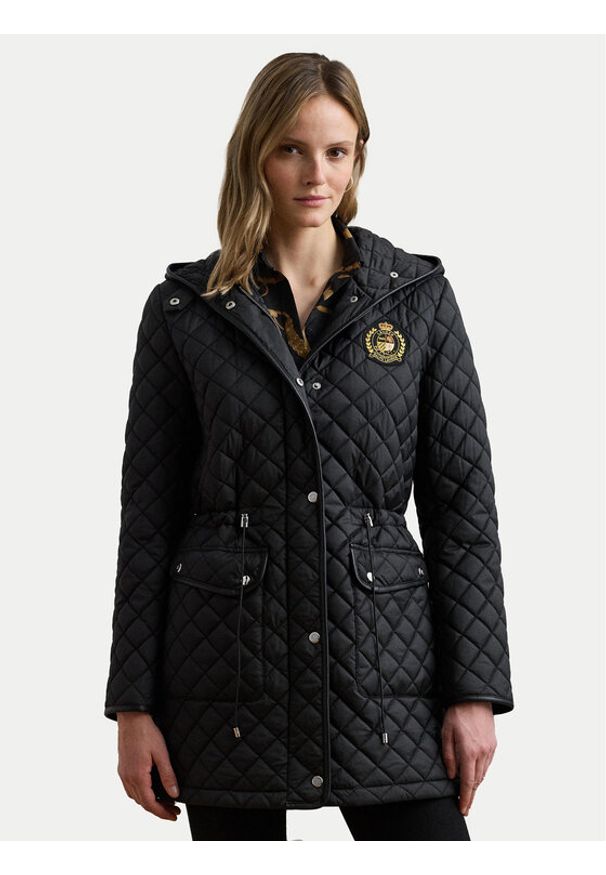 Lauren Ralph Lauren - LAUREN RALPH LAUREN Kurtka przejściowa 297979534001 Czarny Straight Fit. Kolor: czarny. Materiał: syntetyk