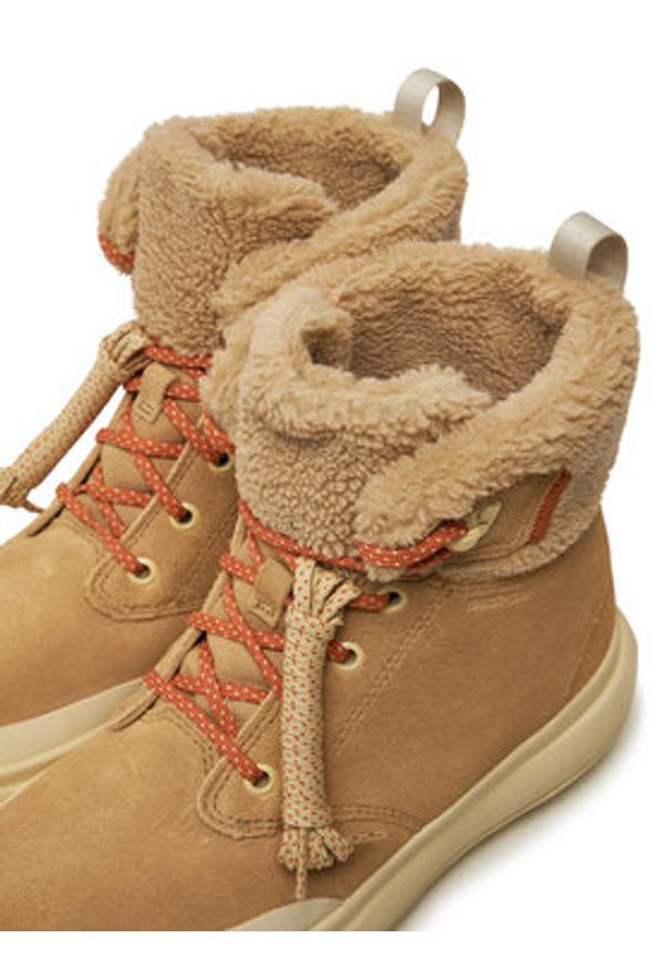 Merrell Śniegowce Marquette Thermo Lace Wp J007058 Brązowy. Kolor: brązowy. Materiał: skóra, zamsz