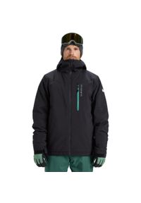 Quiksilver - Kurtka do sportów zimowych techniczna dla Mężczyzn TITANO. Kolor: czarny. Materiał: poliester. Sezon: zima. Sport: narciarstwo #1