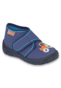 Befado obuwie dziecięce 538P089 niebieskie. Kolor: niebieski #2