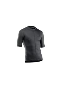 Koszulka rowerowa męska NORTHWAVE ACTIVE Jersey czarna. Kolor: czarny. Materiał: jersey