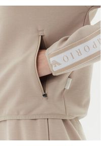EA7 Emporio Armani Bluza 7W000275 AF12501 U6155 Beżowy Regular Fit. Kolor: beżowy. Materiał: syntetyk