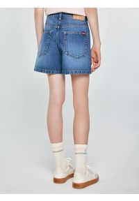 Big-Star - Szorty dziewczęce jeansowe granatowe Rue 542. Okazja: na co dzień. Stan: podwyższony. Kolor: niebieski. Materiał: jeans. Sezon: lato. Styl: casual, vintage, klasyczny, elegancki #3