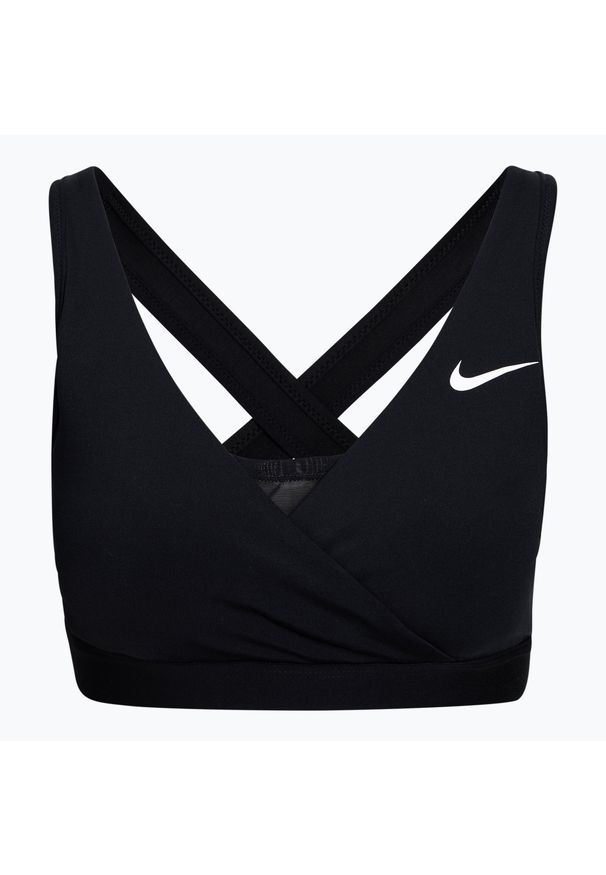 Biustonosz do karmienia Nike Swoosh Bra. Kolor: czarny