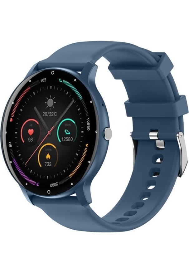 Smartwatch Męski Rubicon RNCF16-2 Niebieski. Rodzaj zegarka: smartwatch. Kolor: niebieski