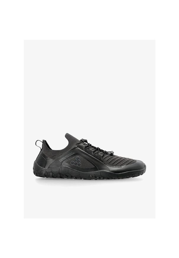Buty trailowe damskie Vivobarefoot Primus Trail Knit FG. Kolor: czarny. Styl: sportowy