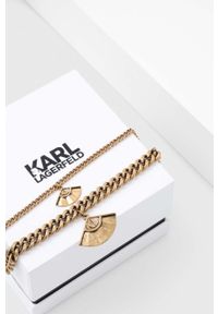 Karl Lagerfeld bransoletka KL x The Ultimate icon damska. Kolor: złoty #2