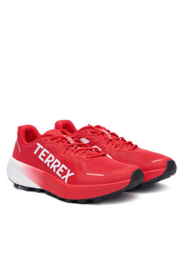 Adidas - adidas Buty do biegania Terrex Agravic 3 Trail JR4030 Czerwony. Kolor: czerwony. Materiał: materiał. Model: Adidas Terrex