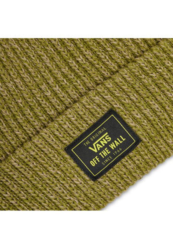 Vans Czapka Mn Bruckner Cuf VN0A3I5LYXH1 Zielony. Kolor: zielony. Materiał: materiał