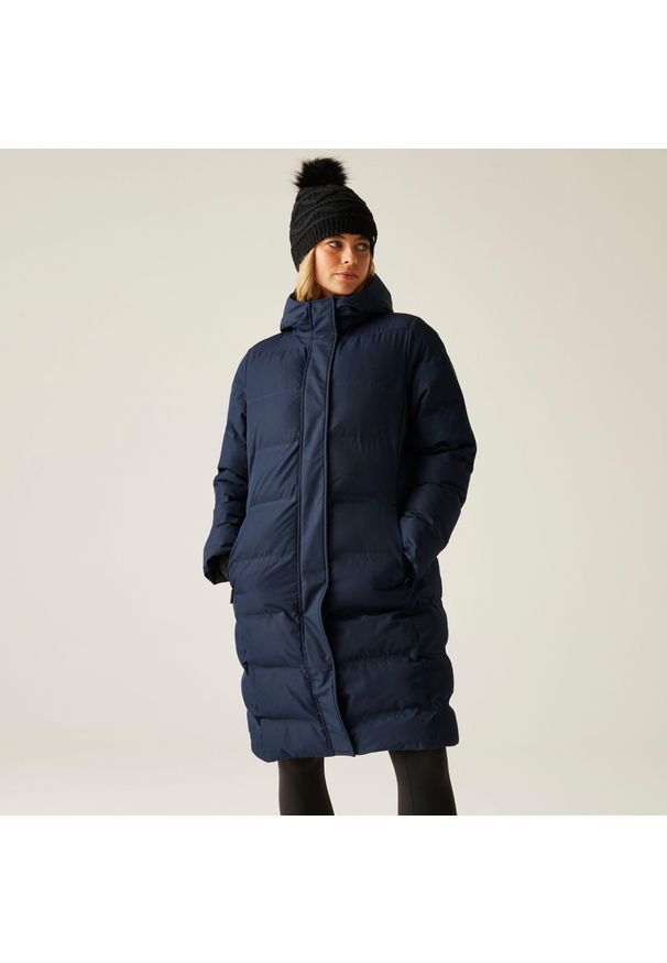 DARE 2B - Damska kurtka ocieplana Wander. Kolor: niebieski. Materiał: puch. Sport: turystyka piesza