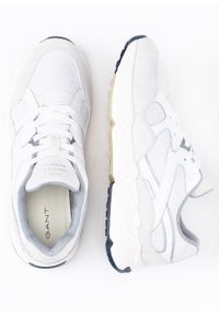 Sneakersy męskie GANT PROFELLOW 5A. Okazja: na co dzień, na spacer, do pracy. Kolor: biały. Sport: turystyka piesza #4