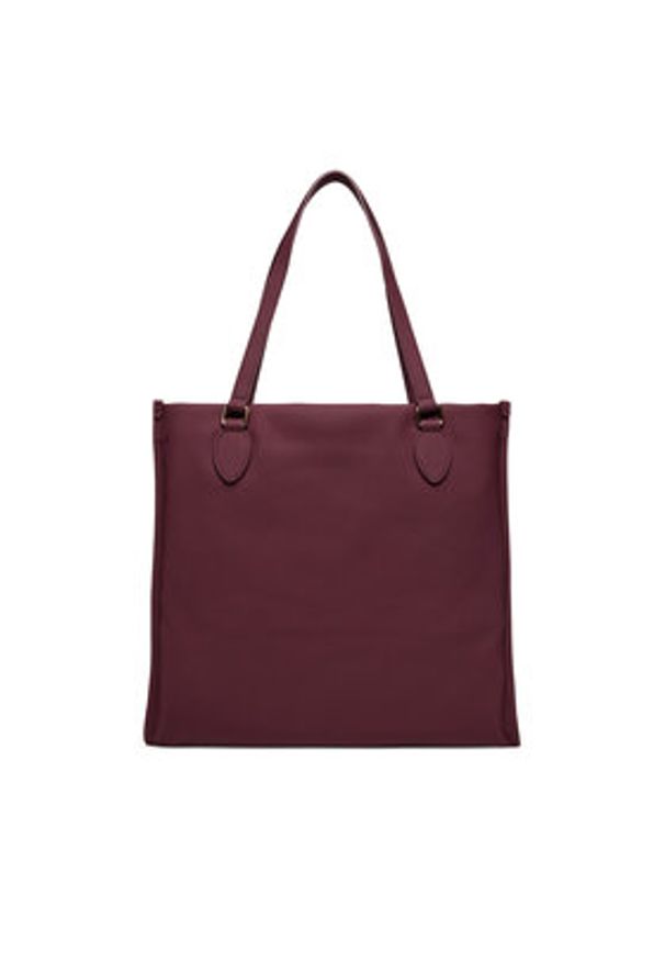 Love Moschino - LOVE MOSCHINO Torebka JC4020PP1NKD0552 Bordowy. Kolor: czerwony. Materiał: skórzane