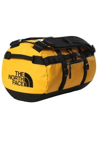 Torba The North Face Base Camp Duffel XS 0A52SSZU31 - żółta. Kolor: żółty. Materiał: nylon. Wzór: paski