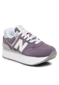 New Balance Sneakersy WL574ZSP Fioletowy. Kolor: fioletowy. Model: New Balance 574 #4