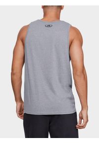 Under Armour - Koszulka męska tank top UNDER ARMOUR 1329589 bez rękawów. Kolor: szary. Długość rękawa: bez rękawów. Styl: sportowy #2