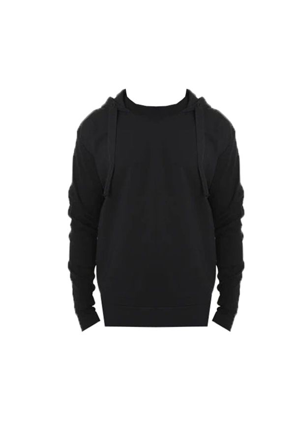La Haine Inside Us Bluza | 3M M1167 | Mężczyzna | Czarny. Typ kołnierza: kaptur. Kolor: czarny. Materiał: wiskoza, poliamid, elastan. Styl: sportowy