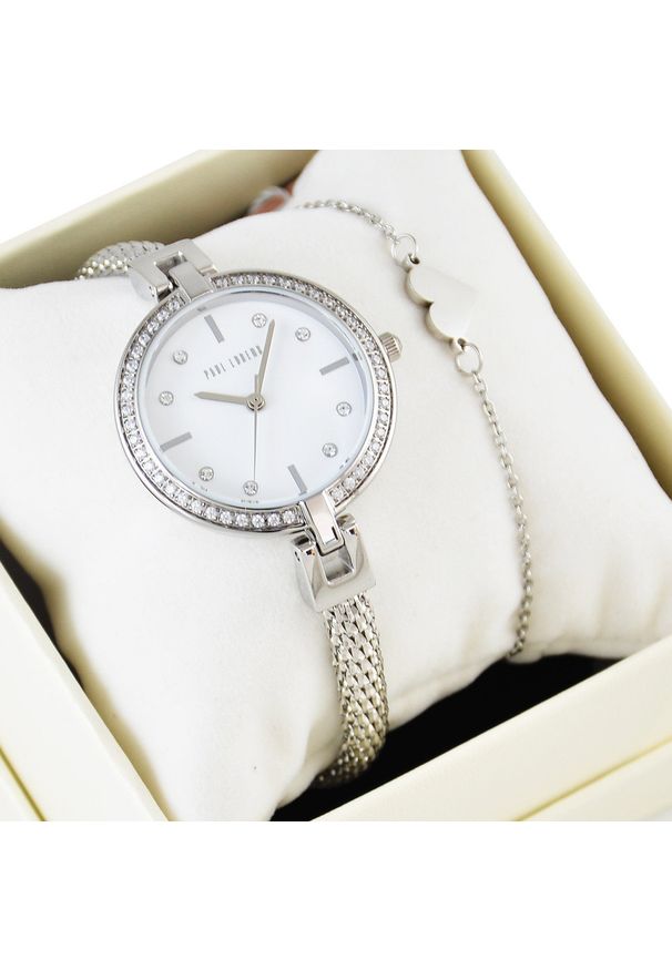 Zestaw damski zegarek Paul Lorens-AMBERA- 10665B-3C1 + bransoletka