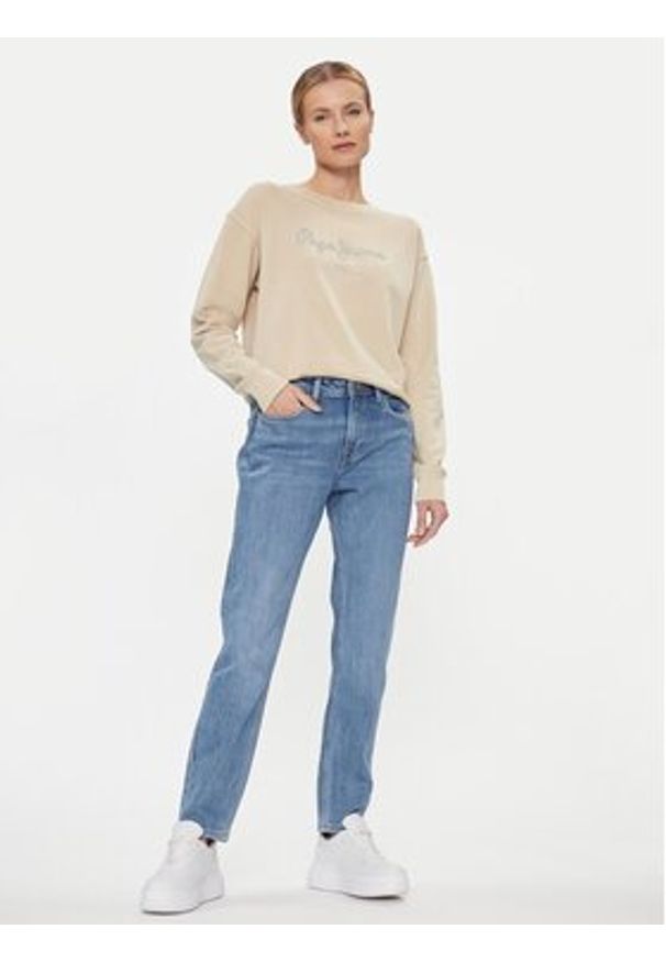 Pepe Jeans Jeansy PL204591 Niebieski Tapered Fit. Kolor: niebieski