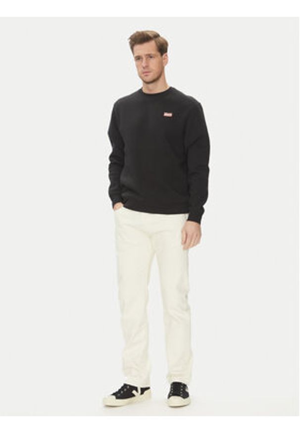 Hunter Bluza May HARM0058251 Czarny Relaxed Fit. Kolor: czarny. Materiał: syntetyk