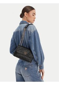 Guess Torebka Dita HWPD76 02210 Czarny. Kolor: czarny. Materiał: skórzane #1