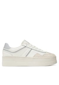 Tommy Jeans Sneakersy The Greenwich Flatform EN0EN02807 Biały. Kolor: biały. Materiał: skóra