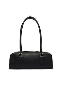 TOMMY HILFIGER - Tommy Hilfiger Torebka Th Grace Shoulder Bag AW0AW18748 Czarny. Kolor: czarny. Materiał: skórzane #3