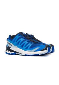 salomon - Buty do biegania męskie Salomon Xa Pro 3d V9. Zapięcie: sznurówki. Kolor: niebieski. Materiał: guma, materiał, tkanina, syntetyk. Szerokość cholewki: normalna