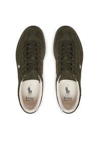 Polo Ralph Lauren Sneakersy Bedford 809P13079003 Zielony. Kolor: zielony. Materiał: zamsz, skóra #5