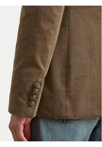 Lauren Ralph Lauren - LAUREN RALPH LAUREN Marynarka 200956574003 Beżowy Regular Fit. Kolor: beżowy. Materiał: bawełna #5