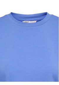 only - ONLY T-Shirt Erica 15308926 Niebieski Oversize. Kolor: niebieski. Materiał: bawełna #5