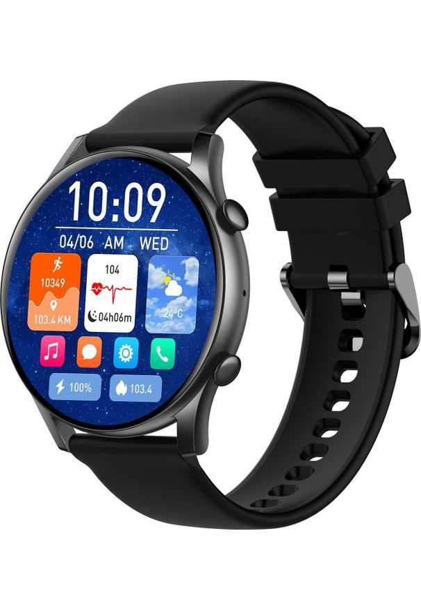 Smartwatch Hagen HC55.14.534 Czarny. Rodzaj zegarka: smartwatch. Kolor: czarny