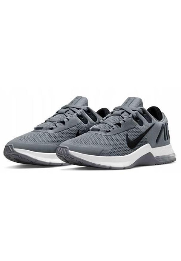 Buty treningowe męskie Nike Air Max Alpha Trainer 4. Zapięcie: sznurówki. Kolor: wielokolorowy, szary. Materiał: materiał, syntetyk, tkanina. Szerokość cholewki: normalna. Model: Nike Air Max