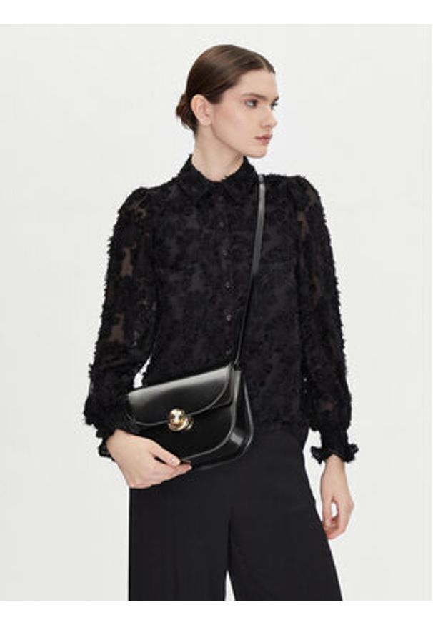 Furla Torebka Sfera Borsa A Tracolla S Vaniglia WB01355 BX3589 O6000 Czarny. Kolor: czarny. Materiał: skórzane