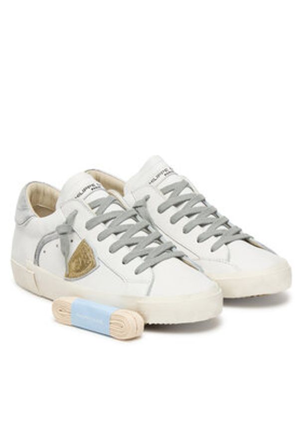 Philippe Model Sneakersy PRLD VM04 Biały. Kolor: biały. Materiał: skóra, syntetyk