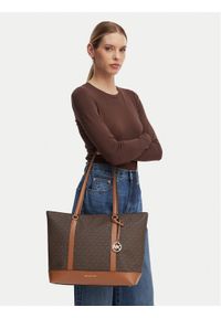MICHAEL Michael Kors Torebka 30S6G3PT3B Brązowy. Kolor: brązowy. Materiał: skórzane #1