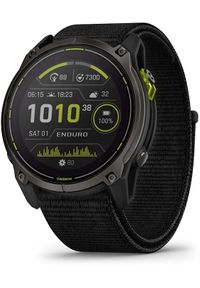 GARMIN - Zegarek sportowy Garmin Garmin Enduro 3 Black. Styl: sportowy