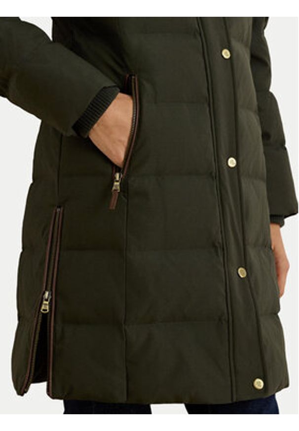 Lauren Ralph Lauren - LAUREN RALPH LAUREN Kurtka puchowa 297957509006 Zielony Regular Fit. Kolor: zielony. Materiał: syntetyk